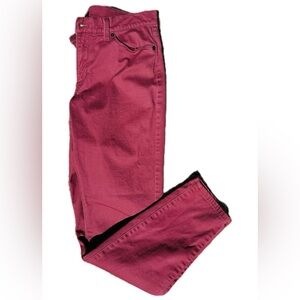 Banana Republic Red Jeans Size 6